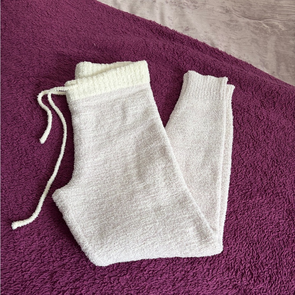 Mia & Tess Cozy Boucle Knit Lounge Sweater Pants Leggings Joggers S